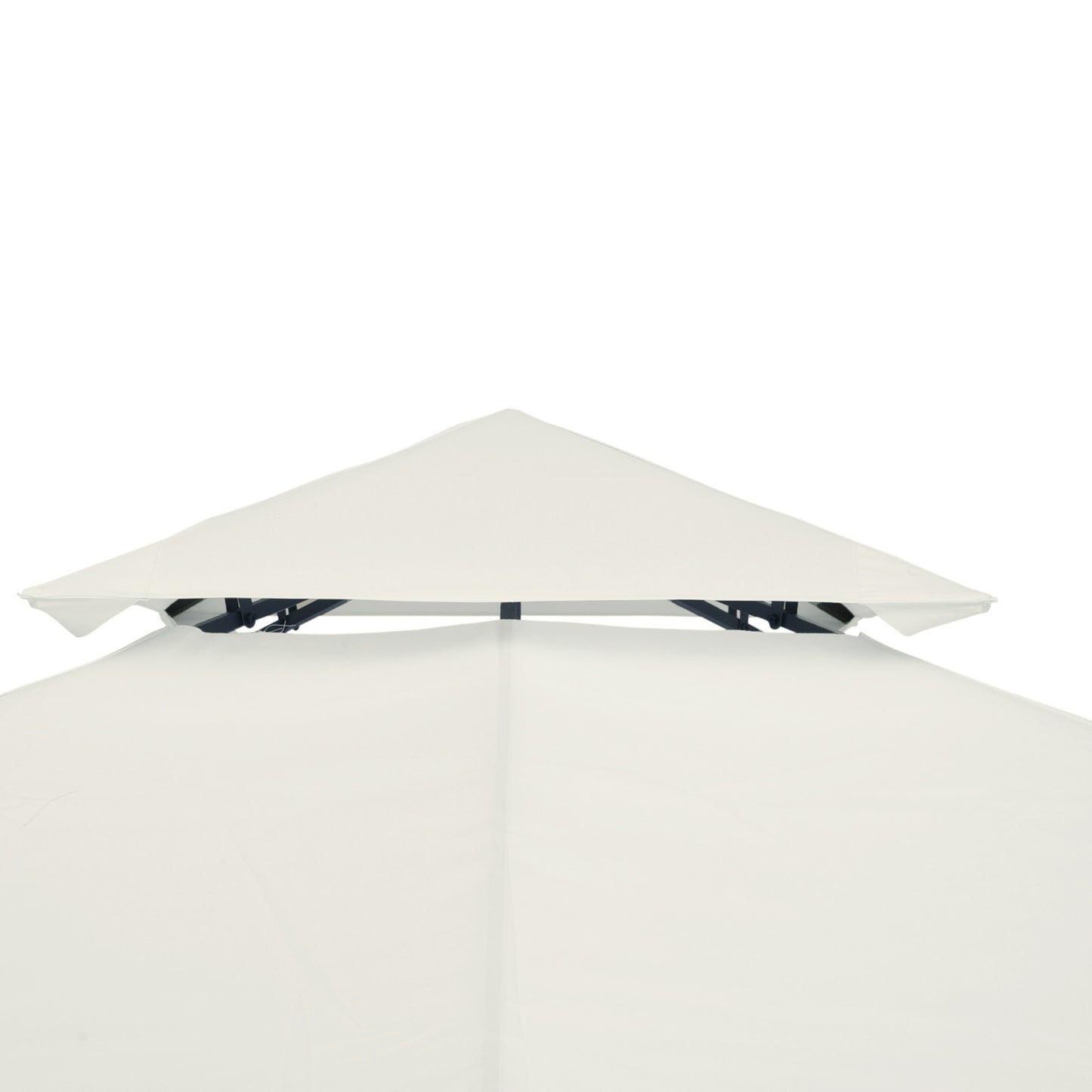 مظلة بديلة من Outsunny Gazebo مقاس 3×3 متر - أبيض كريمي