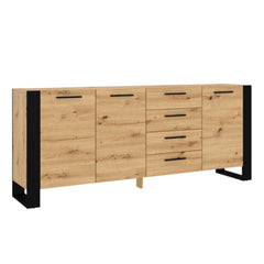 Nuka Sideboard Cabinet 197cm [Drawers]