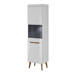 Nordi Tall Display Cabinet 53cm