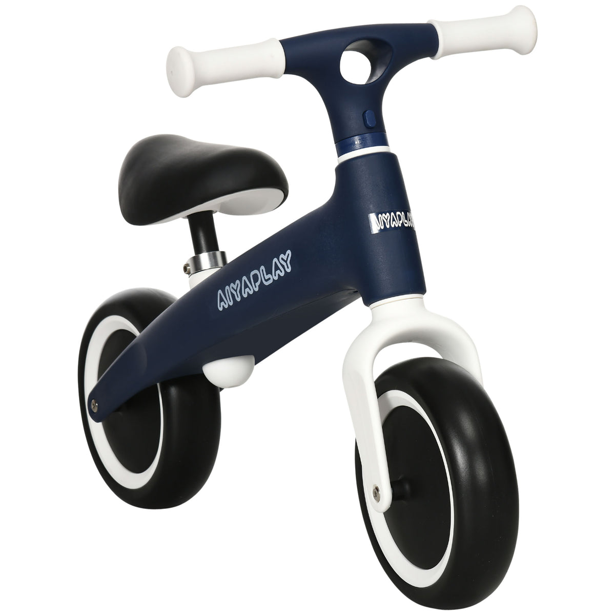 AIYAPLAY Baby Balance Bike, with Adjustable Seat, for 1.5-3 Years - Blue