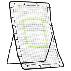 شبكة لعب HOMCOM Rebounder - معدات تدريب على اللعب والتعليم - نقطة هدف - كرات ارتدادية