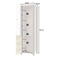 Olin 05 Tall Display Cabinet 56cm