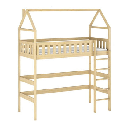 Otylia Wooden Loft Bed