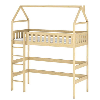 Otylia Wooden Loft Bed