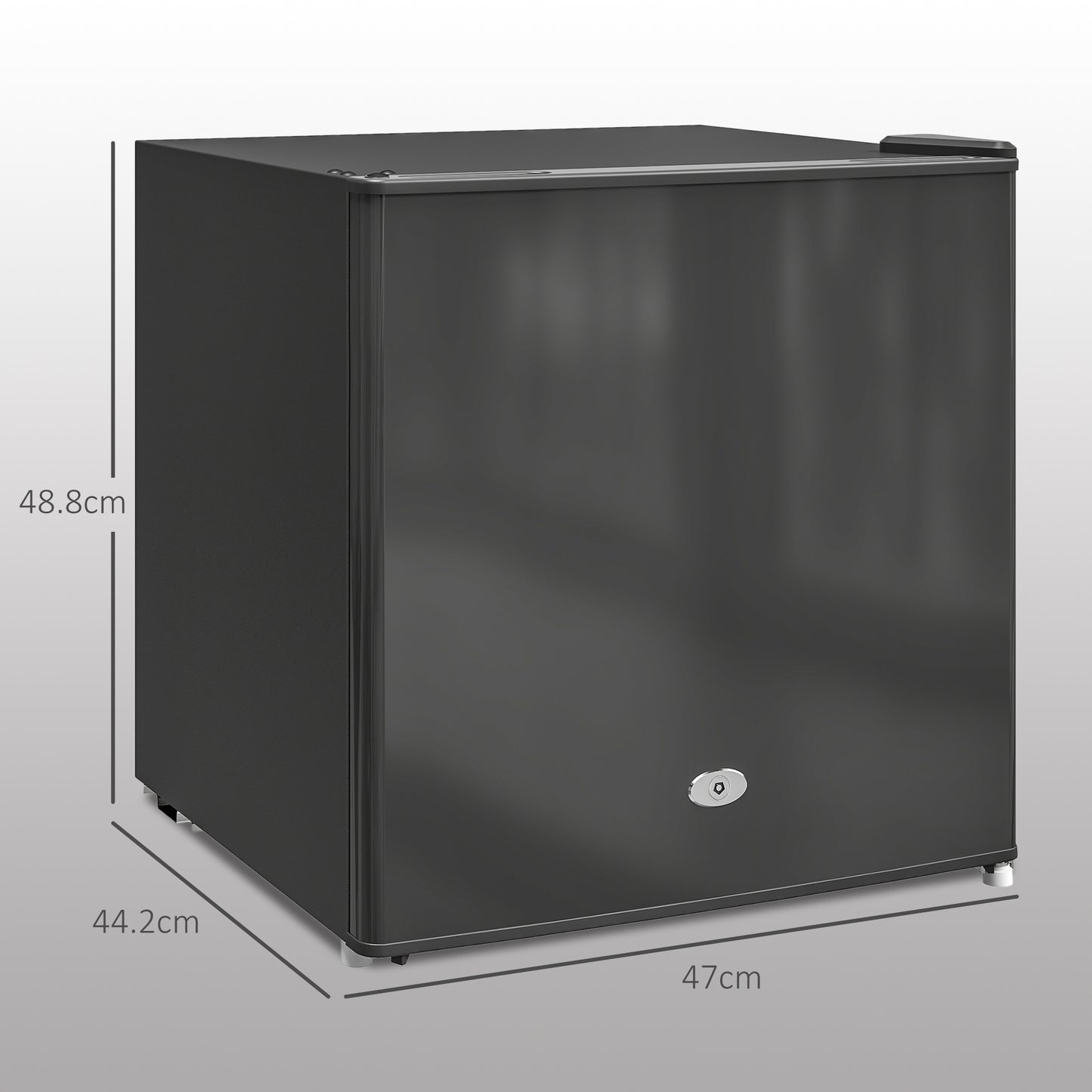 HOMCOM 35L Mini Freezer, -24√¢‚Äû∆í to -14√¢‚Äû∆í Temperature - Black