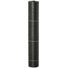 Outsunny 2m x 50m Weed Control Membrane, Heavy Duty Weed Control Barrier Fabric, 90gsm Ground Cover for Patios, Garden, Flower beds, Landscaping