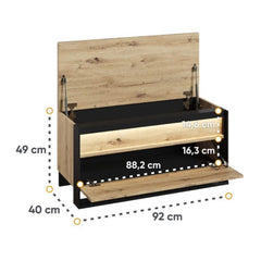 Quant QG-03 Hallway Bench 92cm