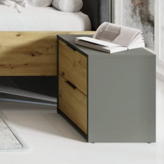 Rimini 23 Bedside Table 44cm [Set Of Two]