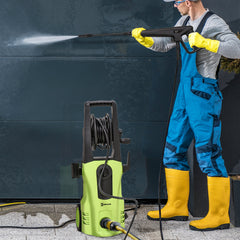 DURHAND 1800W High√Ç Pressure√Ç Washer, 150 Bar Pressure, 510 L/h Flow, High-Performance Portable Power Jet Wash Cleaner Green