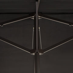 Outsunny 4.6m Canopy Parasol - Black