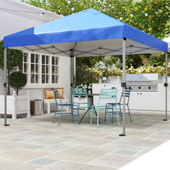 Outsunny 3 x 3m Pop-Up Gazebo, with Accessories - Blue