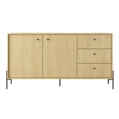 Scandi Sideboard Cabinet 157cm [Drawers]