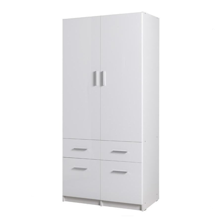 Snow 03 Hinged Wardrobe 92cm