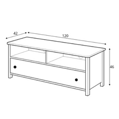 Story SO-13 TV Cabinet 85cm