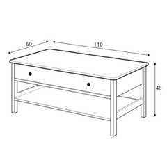 Story SO-15 Coffee Table 60cm