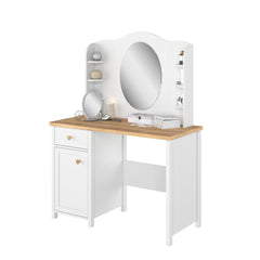 Story SO-06 Desk Hutch with Mirror