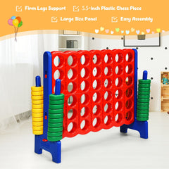 Jumbo 4-to-Score Giant Game Set with Quick-Release Lever-Blue