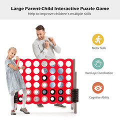 Giant Connect 4 with 42 Jumbo Rings