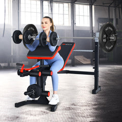 Adjustable Weight Bench for Full-body Workout Strength Training