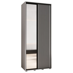 Sapporo II Sliding Door Wardrobe 100cm