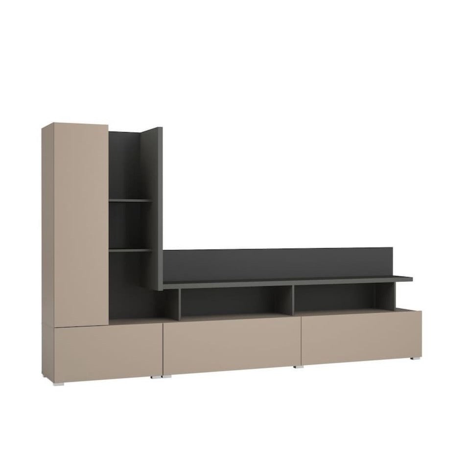 Serio Entertainment Unit For TVs Up To 75"