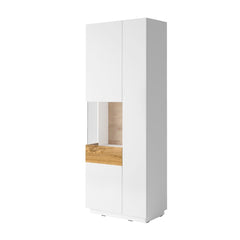 Silke 12 Tall Display Cabinet 80cm