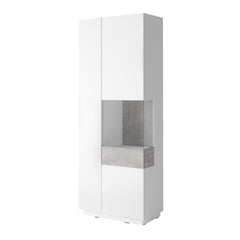 Silke 13 Tall Display Cabinet 80cm