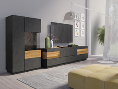 Silke 42 Display Cabinet 80cm [Left]