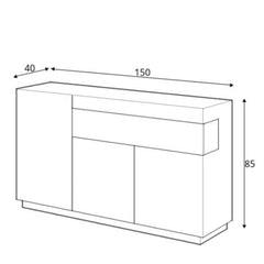 Silke 43 Sideboard Cabinet 150cm