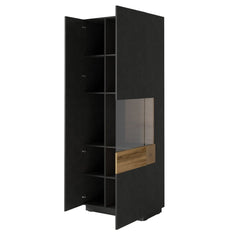 Silke 13 Tall Display Cabinet 80cm