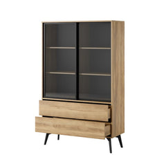 Slide Display Cabinet 100cm