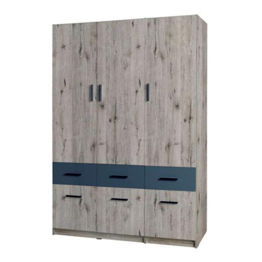 Snow 04 Hinged Wardrobe 136cm