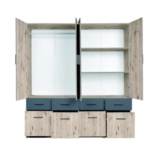 Snow 05 Hinged Wardrobe 181cm