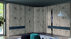 Snow 03 Hinged Wardrobe 92cm