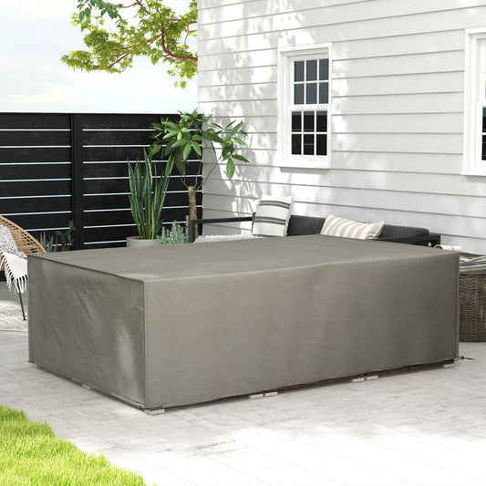 Outsunny 155 x 222cm Waterproof Furniture Cover - Grey