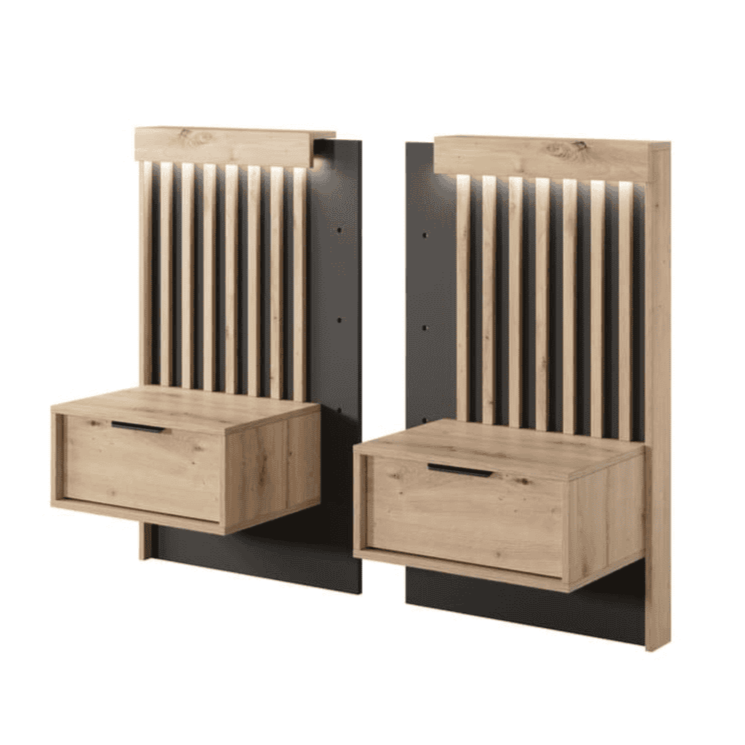 Tally Bedside Tables 51cm [Set Of Two]