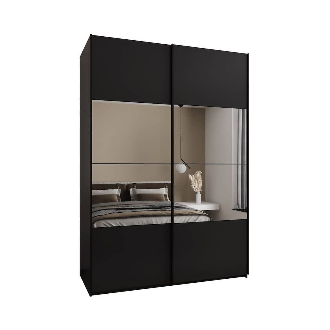 Trosa IV Sliding Door Wardrobe 170cm