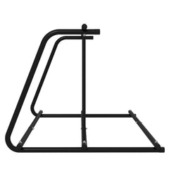 DURHAND Bike Stand, Double-sided Bike Rack for 6 Bicycles, Bike Floor Stand for Kids/Mountain/Road Bikes, Garage Indoor Outdoor Use