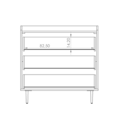 Vasina 02 Chest of Drawers 90cm