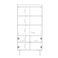 Vasina 06 Bookcase 80cm