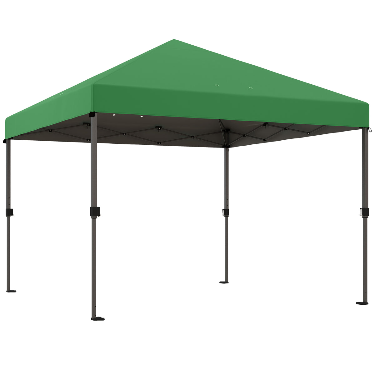 Outsunny 3 x 3m Pop-Up Gazebo, with Accessories - Green