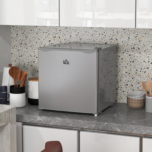 HOMCOM 35L Mini Freezer, -24√¢‚Äû∆í to -14√¢‚Äû∆í Temperature - Grey