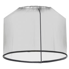 Outsunny 2.3m Umbrella Table Screen Outdoor Patio Cover Mosquito Insect Net Zipped Door