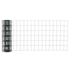 PawHut 0.6M x 10M Chicken Wire Mesh Roll Rabbit Poultry Animal Fence PVC Coated Steel Metal Garden Netting Fencing