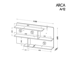 Arca AR12 Wall Panel 110cm