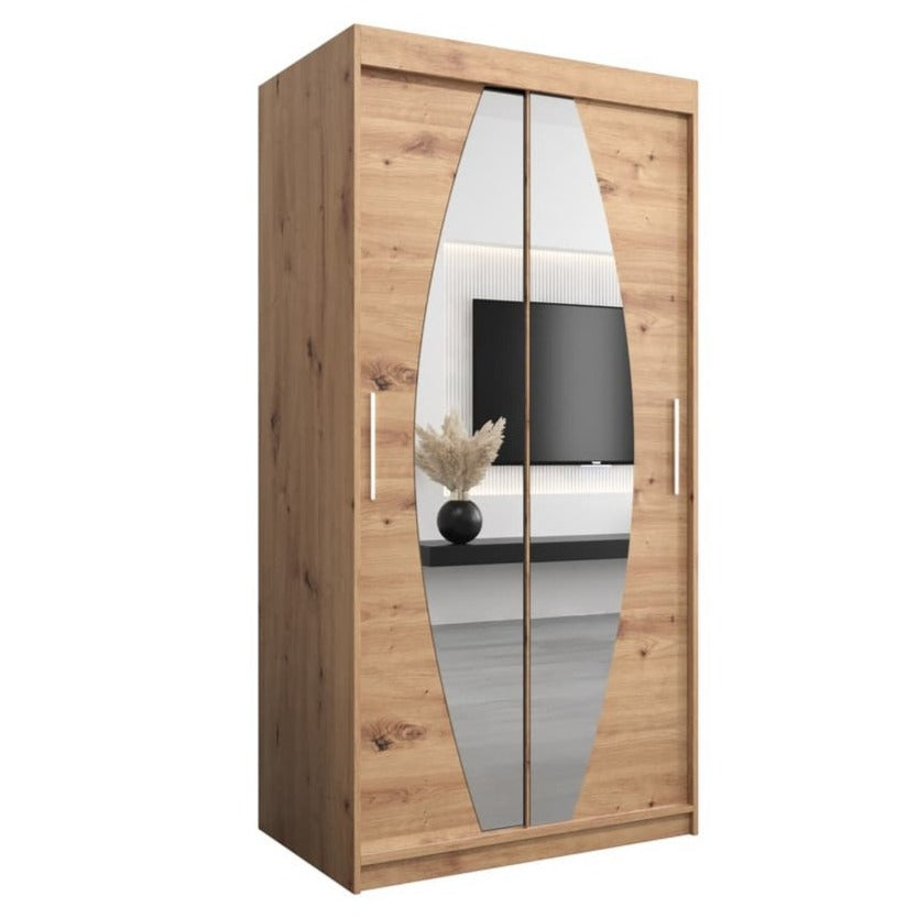 Elypse Sliding Door Wardrobe 100cm