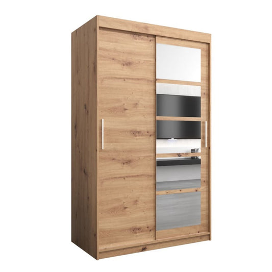 Roma I Sliding Door Wardrobe 120cm