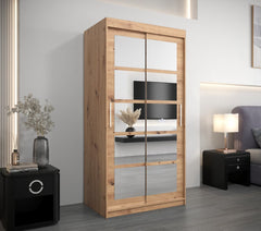 Roma II Sliding Door Wardrobe 100cm