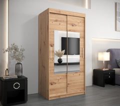 Torino Sliding Door Wardrobe 100cm