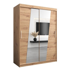 Rhomb Sliding Door Wardrobe 150cm